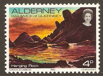 Alderney 1983 4p Island Scenes Series. SGA2.