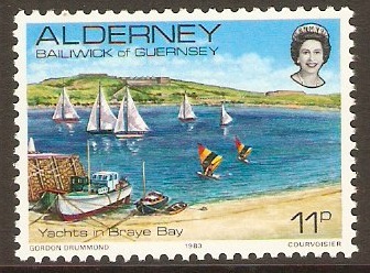 Alderney 1983 11p Island Scenes Series. SGA5.