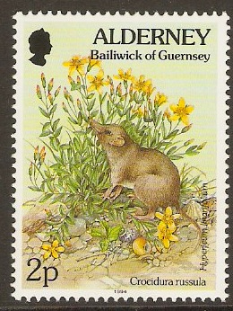 Alderney 1994 2p Flora and Fauna Series. SGA61
