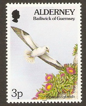 Alderney 1994 3p Flora and Fauna Series. SGA62