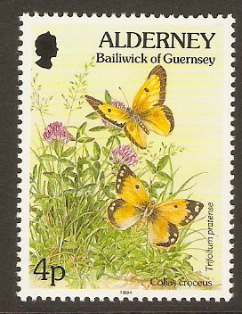 Alderney 1994 4p Flora and Fauna Series. SGA63