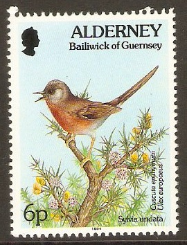 Alderney 1994 6p Flora and Fauna Series. SGA65