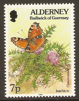 Alderney 1994 7p Flora and Fauna Series. SGA66