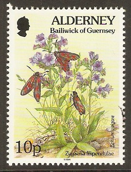 Alderney 1994 10p Flora and Fauna Series. SGA69