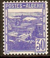 Algeria 1942 30c Ultramarine - Algiers View Series. SG177.