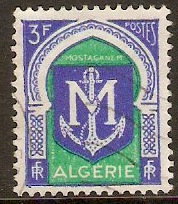 Algeria 1956 3f Coat of Arms Series. SG365.
