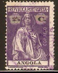 Angola 1915 2c Deep violet. SG281.