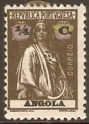Angola 1915 c Brown-olive. SG296.