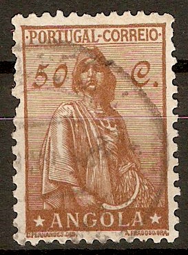 Angola 1932 50c Cinnamon. SG360.