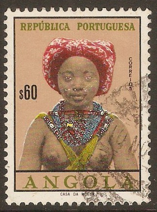 Angola 1961 60c Angolan Women series. SG548.