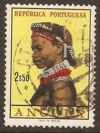 Angola 1961 $2.50 Angolan Women series. SG551.