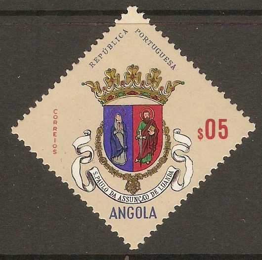 Angola 1963 5c Arms Series. SG569.
