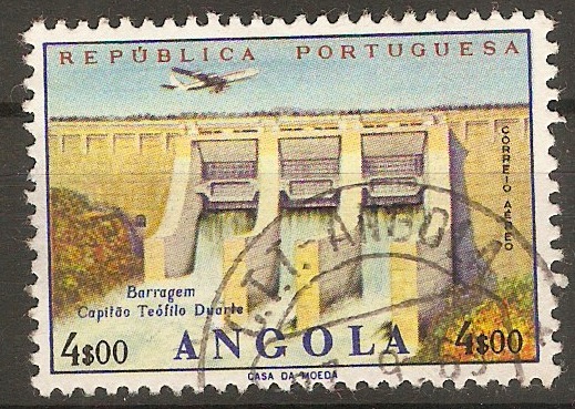 Angola 1965 4E Capt. Trofilo Duarte Dam. SG636.