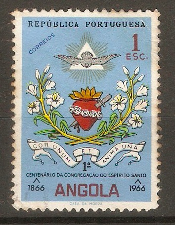 Angola 1966 1E Holy Spirit Brotherhood. SG657.