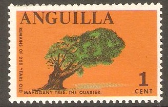 Anguila 1967 1c Cultural series. SG17.