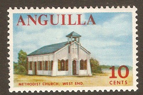 Anguila 1967 10c Cultural series. SG23.