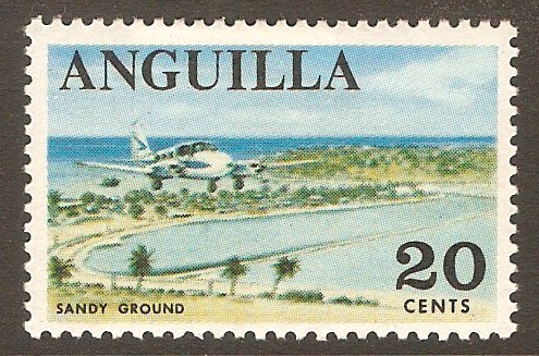 Anguila 1967 20c Cultural series. SG25.