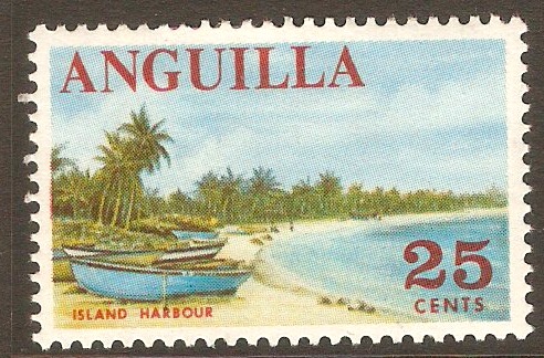 Anguila 1967 25c Cultural series. SG26.
