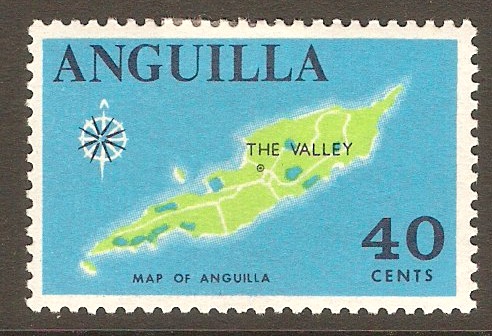 Anguila 1967 40c. Cultural series. SG27