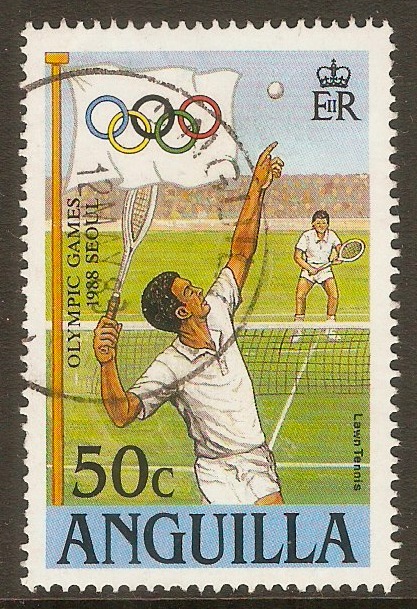 Anguilla 1988 50c Olympic Games series. SG799.