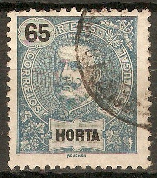 Horta 1898 65r Steel-blue. SG45.