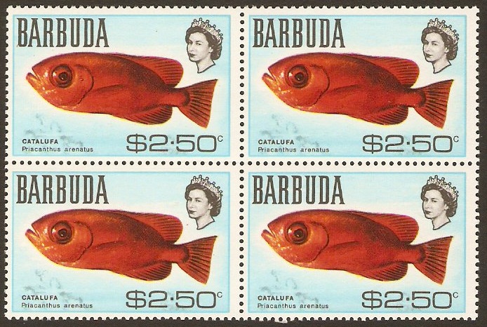 Barbuda 1968 $2.50 Fishes series. SG26.