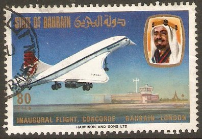 Bahrain 1976 80f Concorde series. SG233.