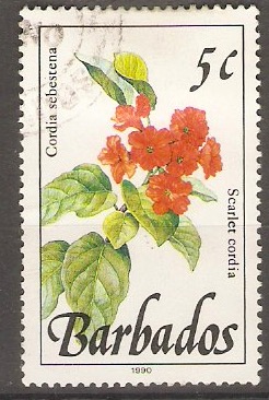 Barbados 1989 5c Wild Plants Series. SG891.