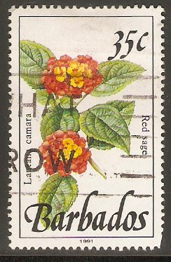 Barbados 1989 35c Wild Plants Series. SG895a.