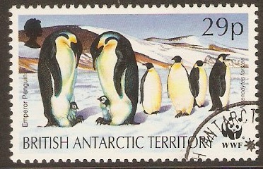 British Antarctic 1992 29p Endangered Species Series. SG211.