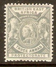 British East Africa 1896 3a Grey. SG69.