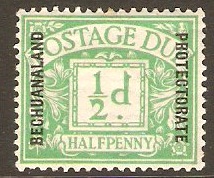 Bechuanaland 1926 d. Emerald. SGD1.