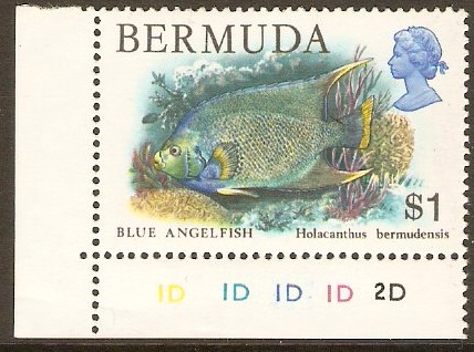 Bermuda 1978 $1 Wildlife Series. SG400.