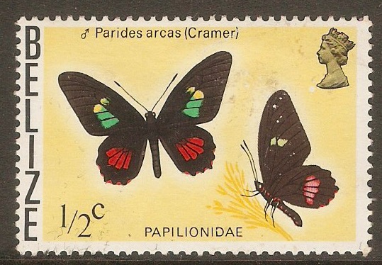 Belize 1974 c Butterflies series. SG380.