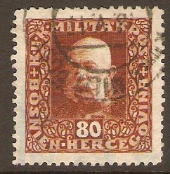 Bosnia and Herzegovina 1916 80h Orange-brown. SG405.