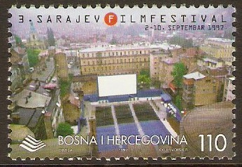 Bosnia and Herzegovina 1997 Film Festival Stamp. SG537.
