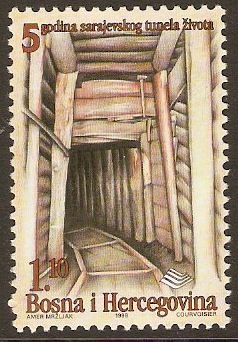 Bosnia and Herzegovina 1998 Supply Tunnels Anniv. SG589.