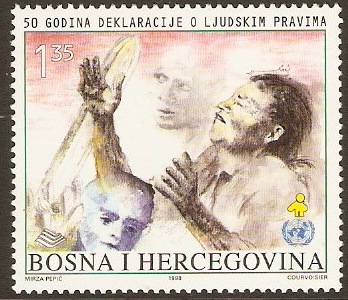 Bosnia and Herzegovina 1998 Human Rights Dec. SG609.