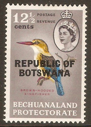 Botswana 1966 12c Bechuanaland overprint series. SG213.