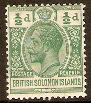 British Solomon Islands 1922 d Green. SG39.