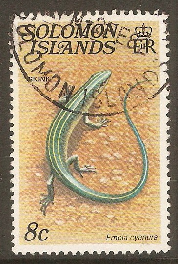 British Solomon Islands 1979 8c Reptiles Series. SG392A.