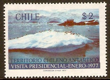 Chile 1977 2p Presidential Visit to Antarctica. SG781.