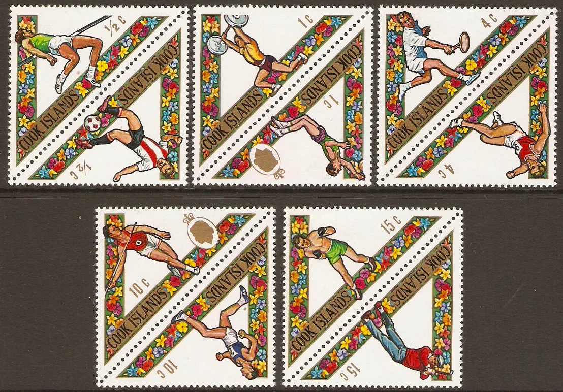 Cook Islands 1969 South Pacific Games Set. SG295-SG304.
