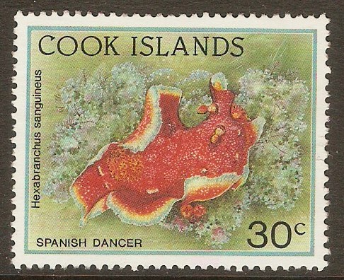 Cook Islands 1992 30c Reef Life (1st.series). SG1266.