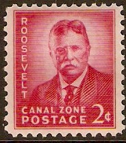 Canal Zone 1946 2c Carmine. SG190.