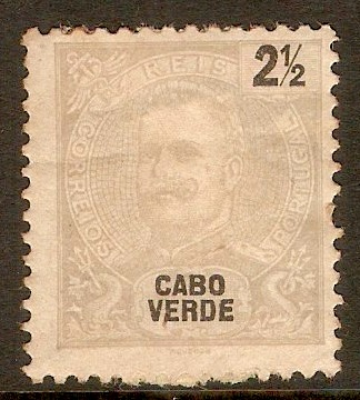 Cape Verde Islands 1898 2r Pale grey. SG60.