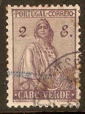 Cape Verde Islands 1934 2E Mauve. SG285.
