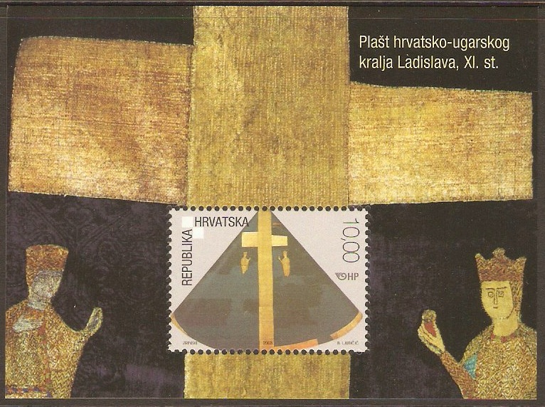 Croatia 2003 King Ladislaus' Cape Sheet. SGMS741.