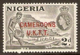 Cameroons Trust Territory 1960 2d Grey. SGT4.