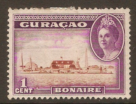 Curacao 1942 1c Views of Curacao series. SG195. - Click Image to Close